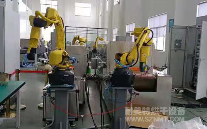 NMT-ZP-108 疫苗玻璃瓶小型預(yù)熱加固化自動裝配線(蘇州?？松?